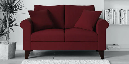 2 Seater Sofa In Red Colour