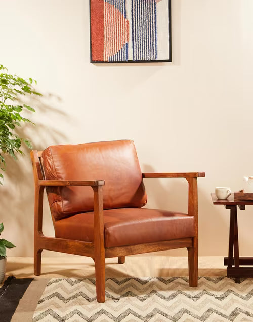 Brown Savannah Mango Wood Chair