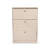 Shoe Cabinet with Pull-Down Foldable Drawers