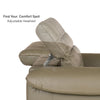 Leather 1 Seater Power Recliner with Charging Ports