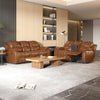 Nappa Aire Leather 2 Seater Reclining Sofa