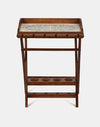 Brown Gulzar Mango Wood Wine Rack