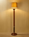 Brown Navya Wooden Floor Lamp without shade