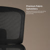 Focus - Fabric Ergonomic Chair in Black
