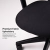 Focus- Fabric Ergonomic Chair in Black