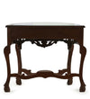 Teak Wood Console Table in Walnut Finish