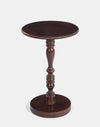 Brown Mellow Mango Wood Pedestal Table