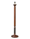 Brown Navya Wooden Floor Lamp without shade