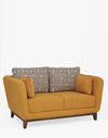 Ochre Daffodil Mango Wood Sofa