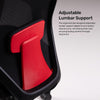 Focus- Fabric Ergonomic Chair in Black