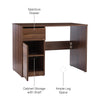 Study Desk in Walnut Finish