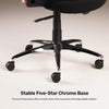 Focus - Fabric Ergonomic Chair in Black