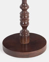 Brown Mellow Mango Wood Pedestal Table