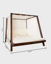 Azzuro Sheesham Wood Poster Bed