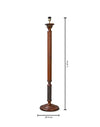 Brown Navya Wooden Floor Lamp without shade