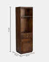 Countrylife Flute Mango Wood Bar Cabinet