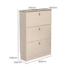 Shoe Cabinet with Pull-Down Foldable Drawers