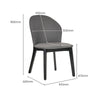 6 Seater Dining Set with Marble Finished Top