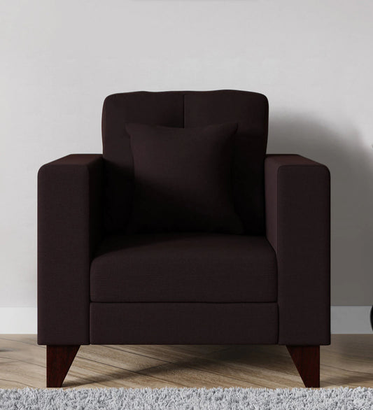1 Seater Sofa In Brown Colour